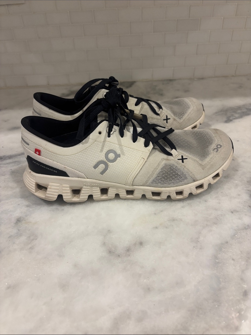 On Running Women’s Athletic Shoes - White and Black